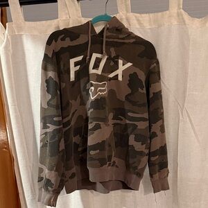 Fox womens Camouflage Hoodie